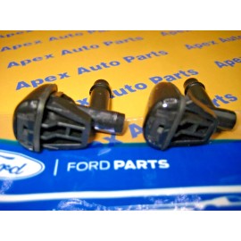 Factory, OEM Ford Mustang Windshield Washer Jet Nozzle Tip Genuine OEM 2005-2009 Set 2