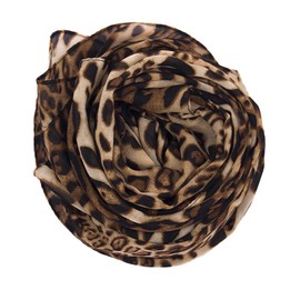 Womens-Leopard Print Shawl Scarf - Lightweight Wrap Scarves Shawl Cheetah Sunscreen Scarves for Spring Summer Season Travel