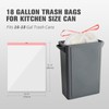 Geiteoa 18 Gallon Trash Bags with Drawstring - 102 Count