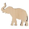 Elephant Statue Boxwood Mechanical Engraving Safe Durable Exquisite Details Elephant