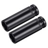 sourcing map 1/2" Drive by 19mm Deep Impact Socket, Heat-Treated