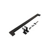 Modern Aluminum Handrail Grab Bar Kit, Adjustable Steel Brackets Included,