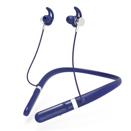 YUANJ Neckband Headphones, Wireless Earbuds with HiFi Sound Quality IPX7 Waterproof in-Ear Headphones with Microphone, 5.4 Bluetooth Earphones and Cable for Sports, Fitness