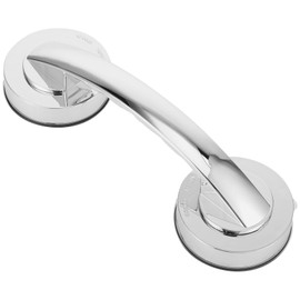 Healeved Suction Grab Bars for Bathtubs and Showers 7.7 Inch Shower Grab Bars Suction Shower Handles for Elderly Suction Shower Safety Bars for Seniors Handicap Grab Bars