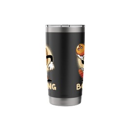 Potato Playing Bowling Bowler Sports Athlete Game For Kids Stainless Steel Insulated Tumbler