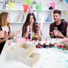 Generic 30Pcs (6x6x3 in) Mini Cake Boxes+2 stickers with Display