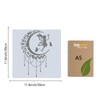 GORGECRAFT 30 x 30 cm Moon Fairy Stencils Angel Butterfly