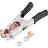 Black Welding Machine Ground Clamp, Ground Clamp With Rubber Sleeve