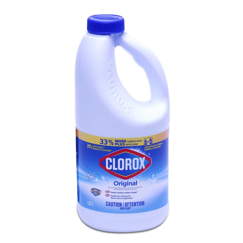Clorox Original Concentrated Bleach 2 Pack 43 Fl Oz Remove