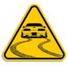Drift Warning Sign Sticker Decal Custom Design Drifting (3" (2