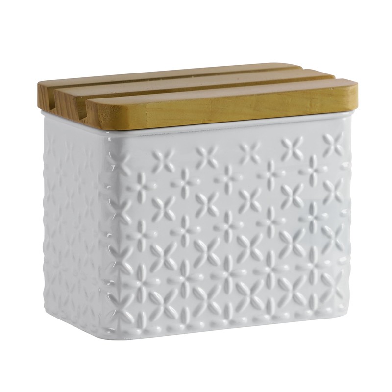 HOME PALETTE Recipe Box with Cards and Dividers Set 4x6