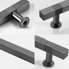 Xisakaca 2 Pack Gray Cabinet Pulls 5in(128mm) Furniture Hardware Door