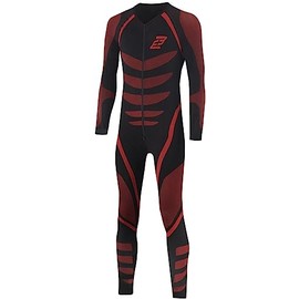 Bogotto Cool+ Undersuit, 1-Piece Functional Combo, black/red