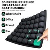 Quintin Travel Cushion,3D Air Cell Inflatable Air Seat Cushion with