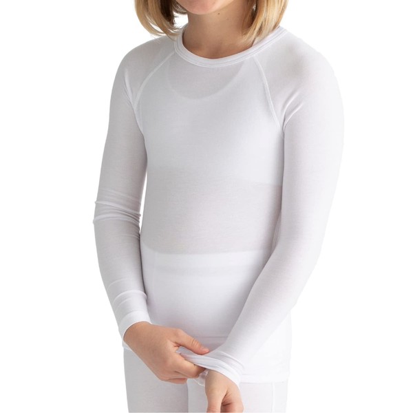 Wrap-E-Soothe Ultra-Soft Non-Itch Eczema Shirt for Kids (4 Years), Eco-Friendly Tencel Eczema Clothing, No Zinc or Dyes