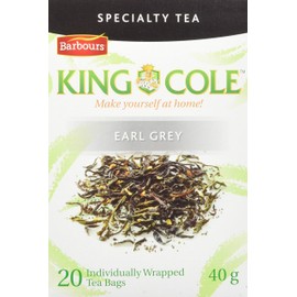 King Cole Tea Earl Grey Tea, 20 Count