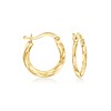 Pure Collection by Ross-Simons 14kt Yellow Gold Huggie Hoop Earrings