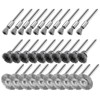 30 Pieces Stainless Steel Wire Brushes, Mini Wire Brush Polishing