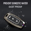 HIBEYO 3 Button Key Fob Cover Compatible with Nissan Altima