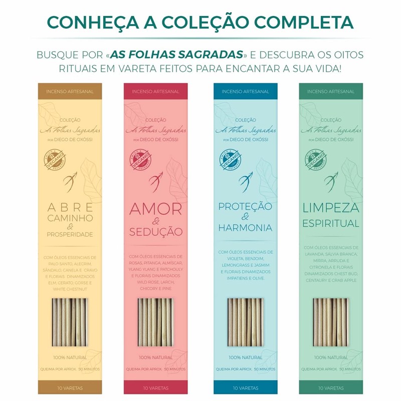 Casa Arole Aromatherapy Premium Incenses: Protection and Harmony | Sacred
