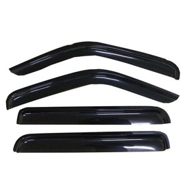 Gldifa Sun/Rain Guards Window Visors Compatible with 2007-2012 Dodge Nitro Wind Deflector 4pc