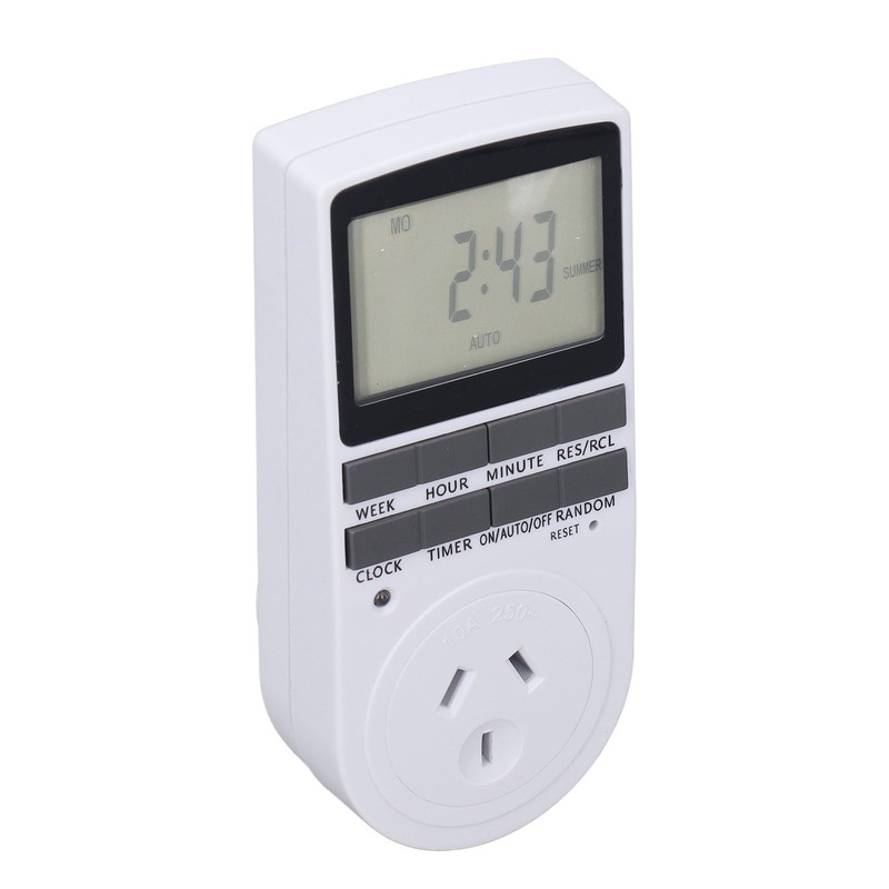 Timer Outlet Digital Intelligent Energy Saving Flame Retardant High Power