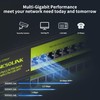 2.5Gb PoE+ Switch 10-Port Unmanaged with 8*2.5G Base-T PoE+ Ports,