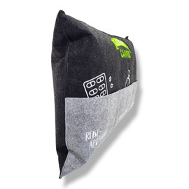 BUSDUGA 4128 Camper Cushion with 3 Pockets 57 x 37 cm