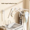 Deasolin Wall Mounted Clothes Drying Rack, Laundry Clothes Hanger Rack