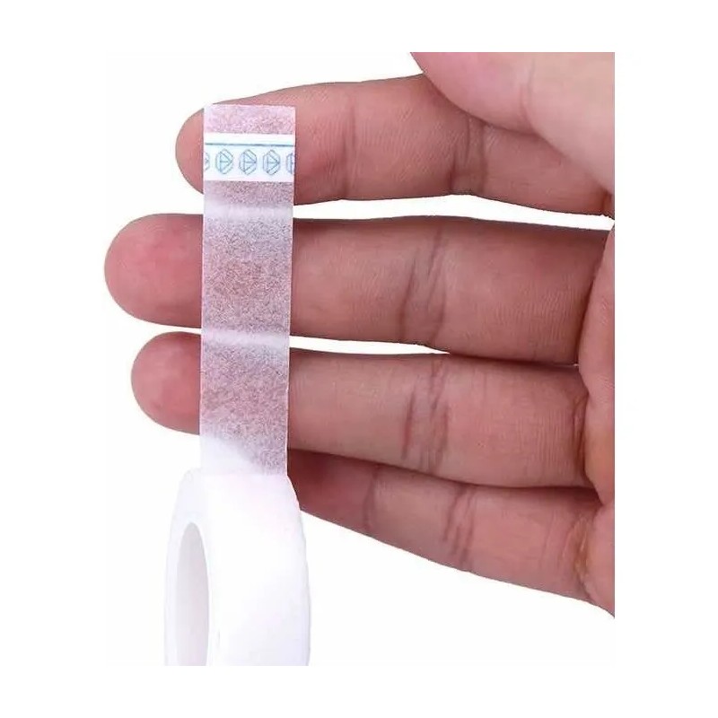 Cinta Micropore Wingtar Blanco Extensiones Pestañas Mink Unidades