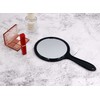 OIGUMR Large Double-Sided Handheld Mirror 1X/2X Hand Mirror Cute Hand