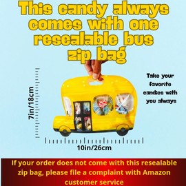 (PACK OF 2) Barnetts Mega Sour Bombs - Apple and Fruits - Extremely Sour Candy - 1 Bag of 3.2oz of Each Flavor - Comes With One Bus Resealable ZipBag (Apple+Fruits)