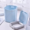 Operitacx 2 Pieces Mini Desktop Waste Bin Table Rubbish Bin