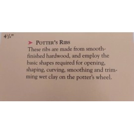 Kemper Tools Wood Rib RB1 4 1/8"