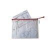 Tarifold Fr 509003 Plastic Wallets A4 Zip Document Bags Transparent