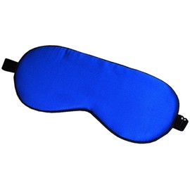 A ALAFEN Mulberry Silk Super Smooth Soft Eye Sleep Mask Royal Blue
