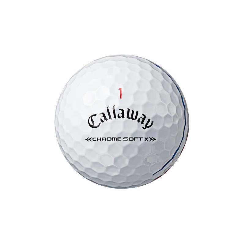 Callaway Golf Balls CHROME SOFT X 2022 1 Dozen (12