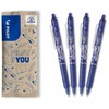 PILOT - FriXion Clicker 0.7 set - 4 pieces: blue