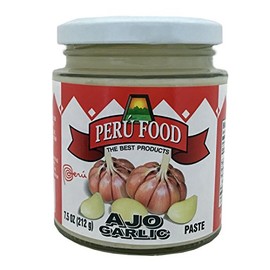 Peru Food Garlic Paste - Ajo en Pasta, 7.5 Oz
