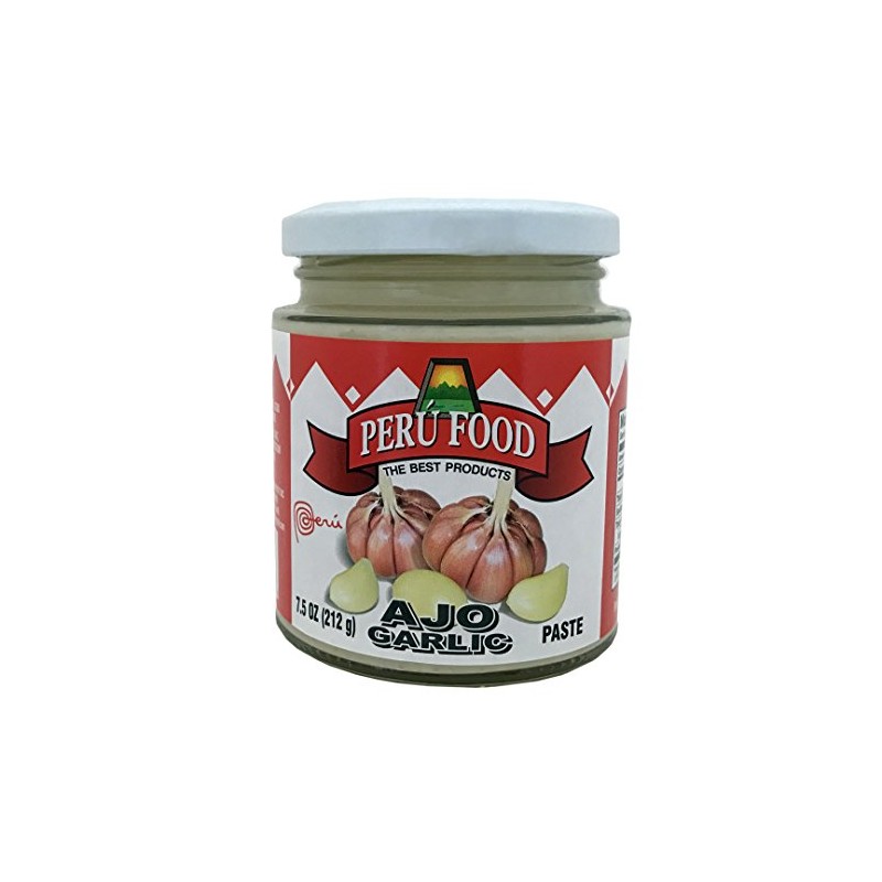 Peru Food Garlic Paste - Ajo en Pasta, 7.5 Oz