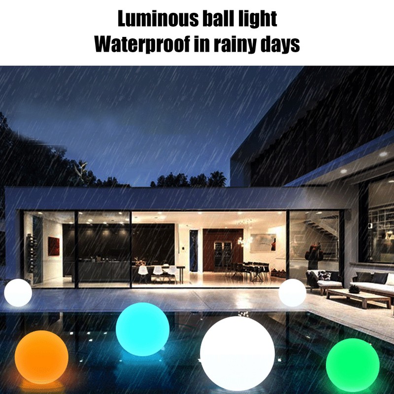LED 16 Colors Remote Control Night Light USB Charging Waterproof