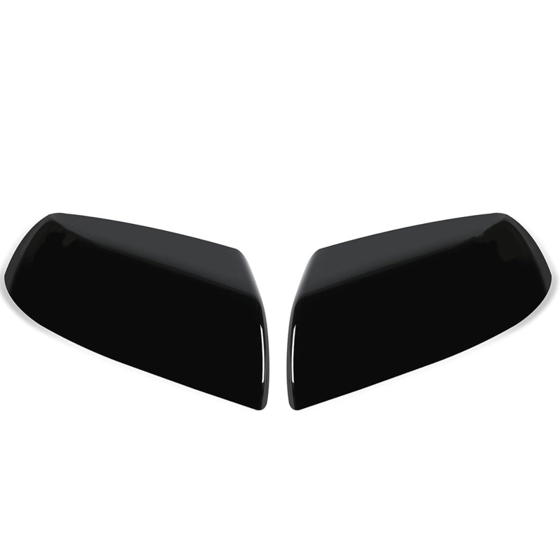 ABAGAEL A Pair Side Mirror Cover Caps With Clips Fit