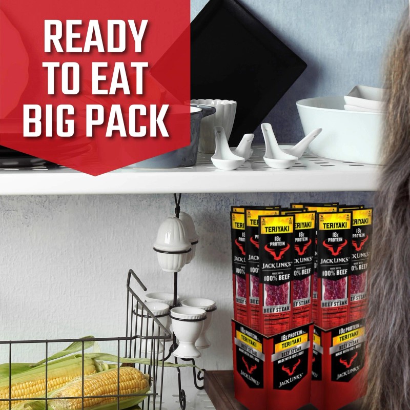 Jack Link's Teriyaki Beef Jerky 12 Pack 2 Ounce Epic
