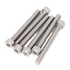 binifiMux 6pcs M8 x 80mm - 1.25mm Pitch Hex Socket