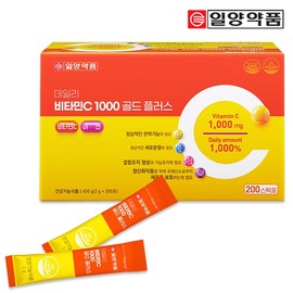 Vitamin C 1000 Gold Lemon Flavor 200 Packets - Vitamin C / 비타민C 1000 골드 레몬맛200포-비타C