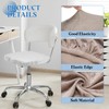 sourcing map 2 Pcs Office Chair Cover, Stretchable Soft Rotating