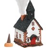 Midene Ceramic Smoker House, Handmade, Artistic Miniature, Chapel in Tyrol,