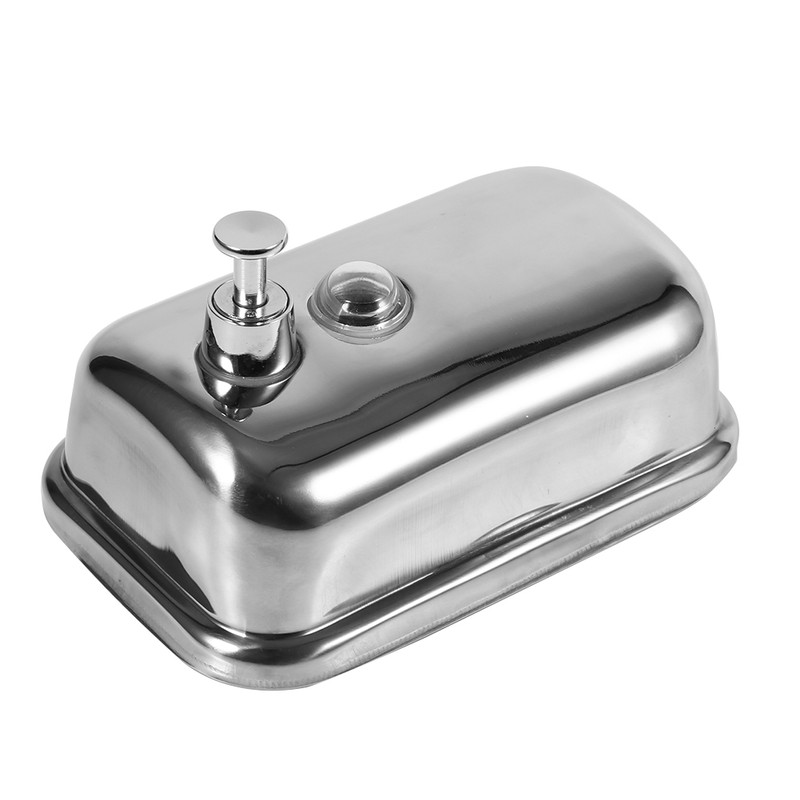 500ml Stainless Steel Pump Shower Shampoo Box Liquid Soap Lotion