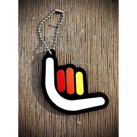 JAMESKGTI SHAKA CHARM Keychain Purse Charm Backpack Charm