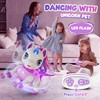 Beefunni Unicorn Toys, Unicorn Remote Control Robot Pets Girls Toys